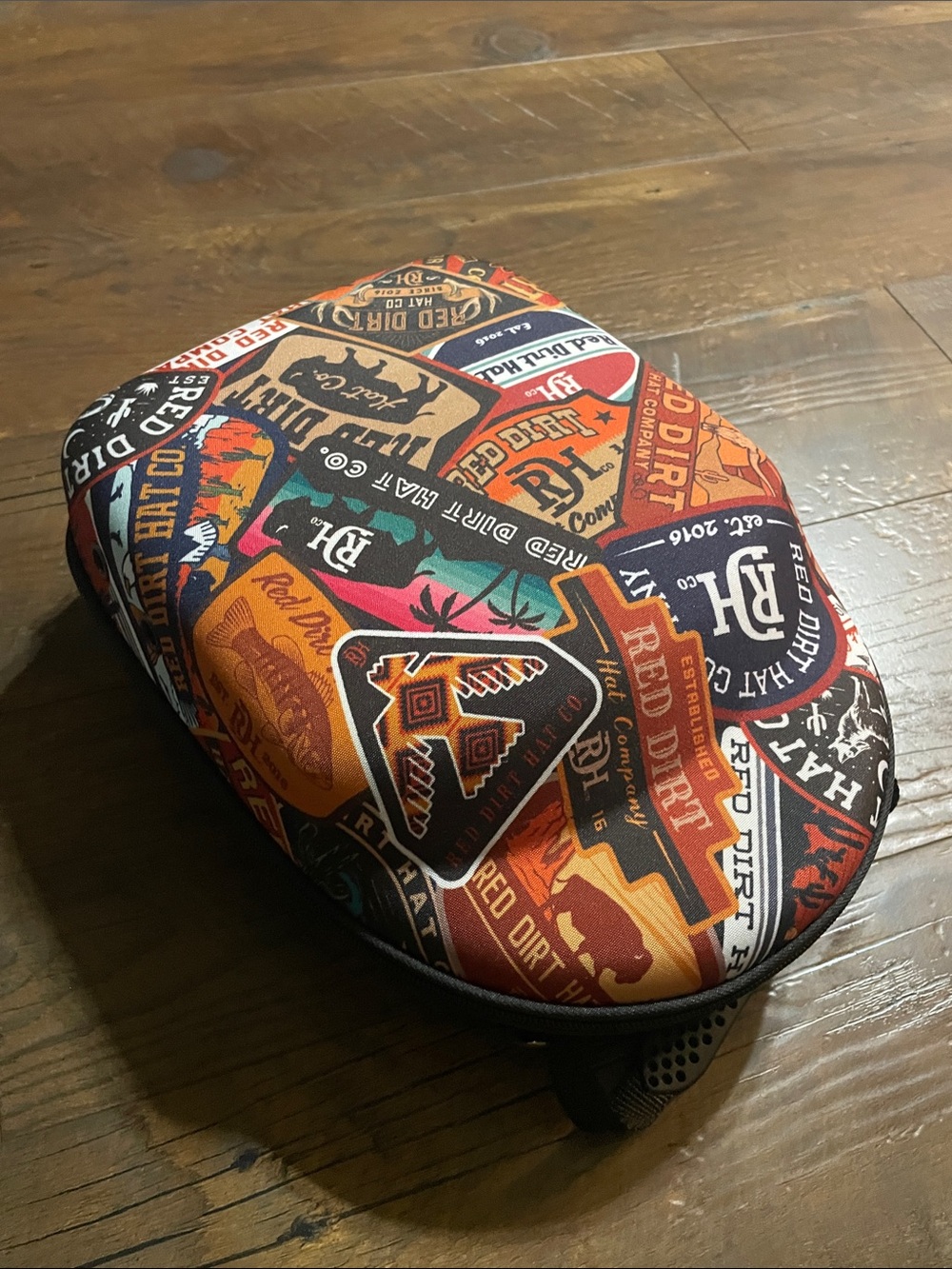 Men's Travel Pouch - Multi-Color Sticker Print